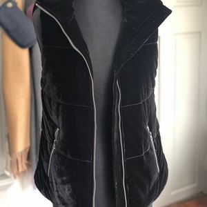 Dylan Velvet Puffer Vest